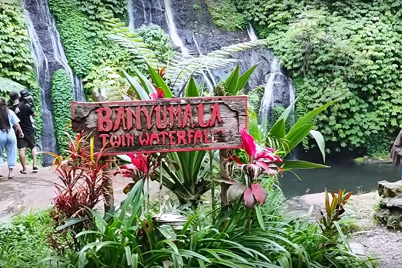 Banyumala waterfall