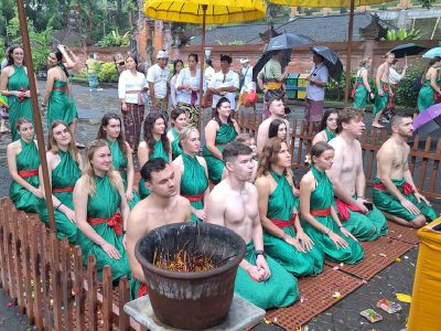 Tirta empul temple purification ceremony